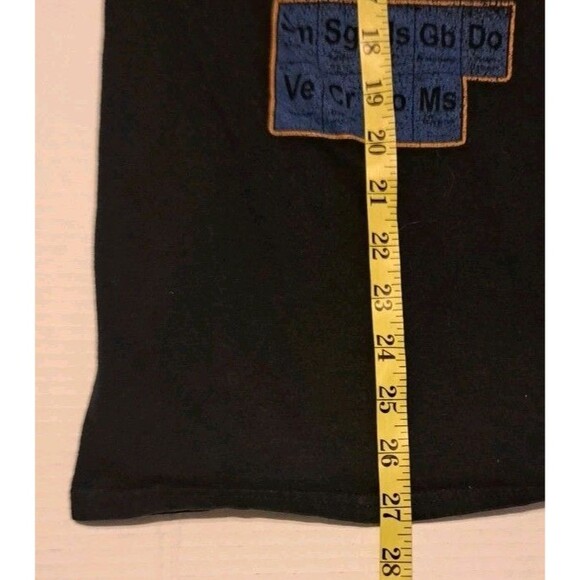 Marvel Periodic Table Men’s Large Superhero T-Shirt Comics Distressed Science - Picture 5 of 6